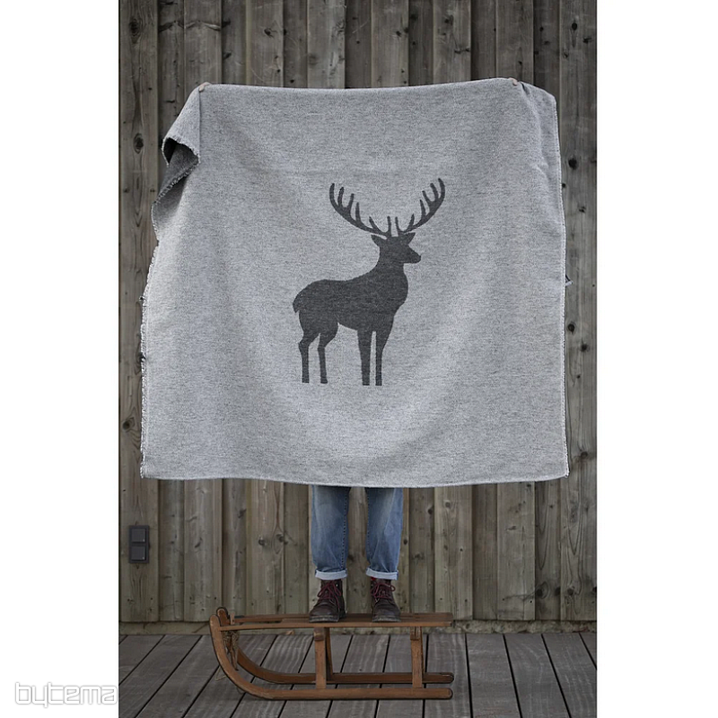 Decke DF LUCA DEER GREY