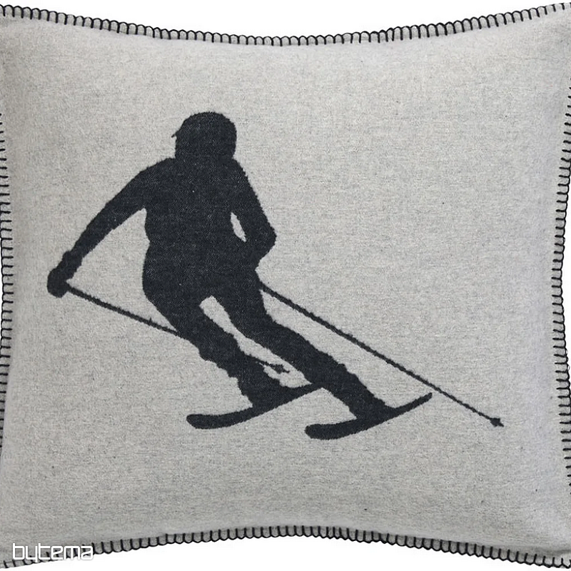 Dekorative Abdeckung DF LUCA SKIER GRAU