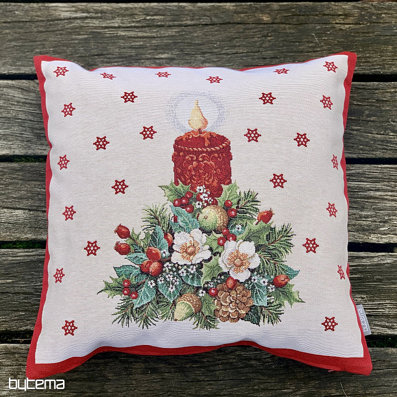 Weihnachtsteppichbezug WEIHNACHTSKERZE II