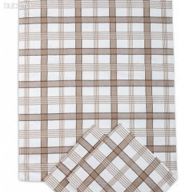 Geschirrtücher MODERN CHECK BEIGE 3 Stk