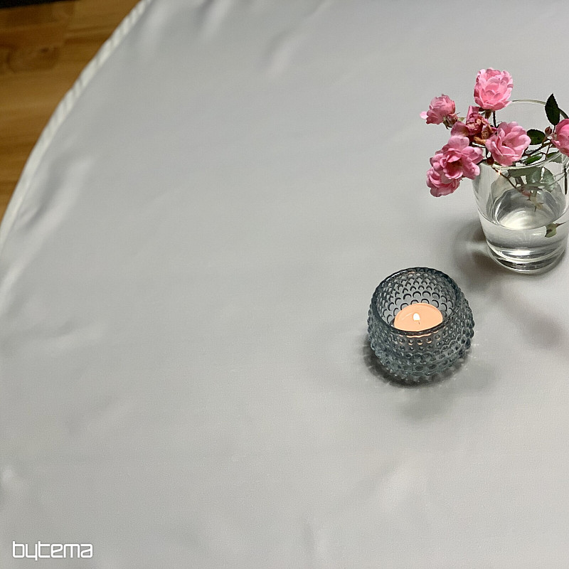 Ovale Tischdecke BEIGE