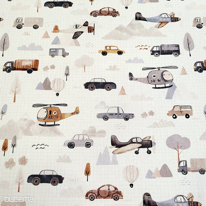 Baumwollstoff ROADTRIP