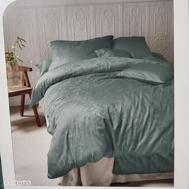 Luxuriöser Baumwolldamast RIO GREEN