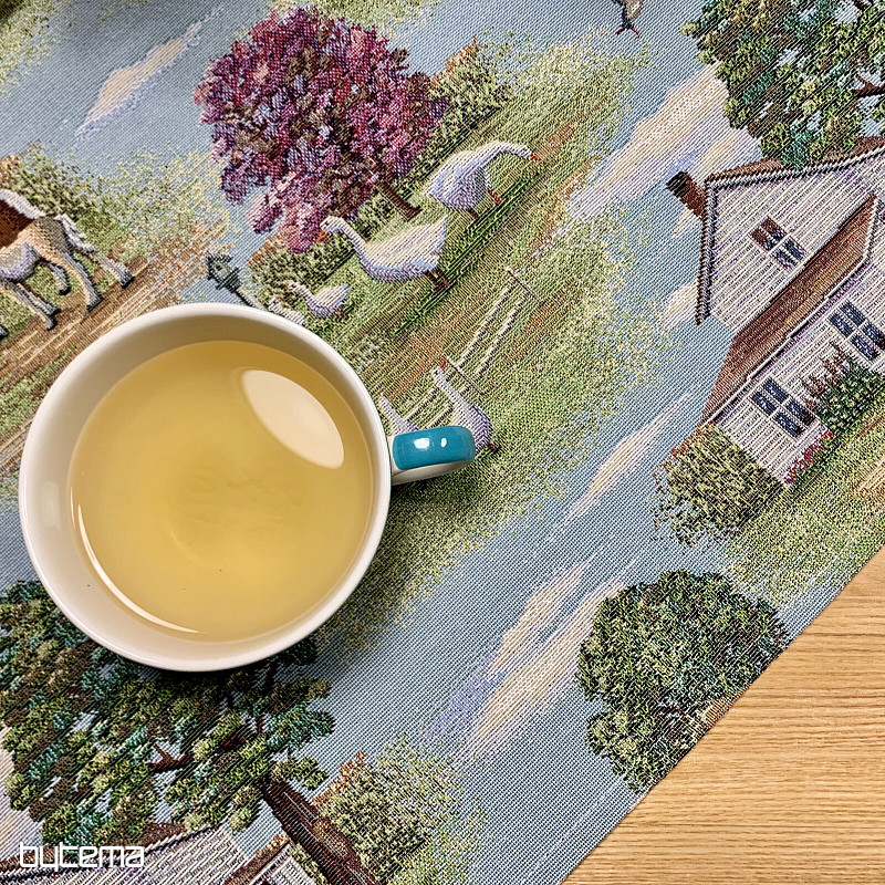 Wandteppich-Tischdecke und Schal VENKOV