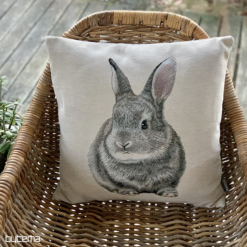 Kissenbezug mit Wandteppichmotiv GLÜCKLICH