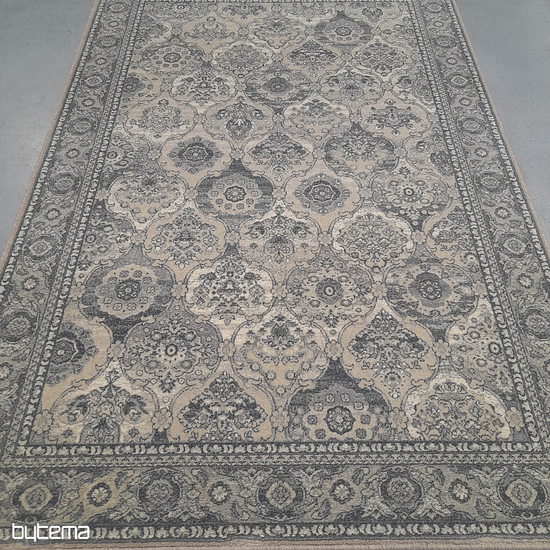 Luxuriöser Wollteppich ISFAHAN Forenza Beige/Hell