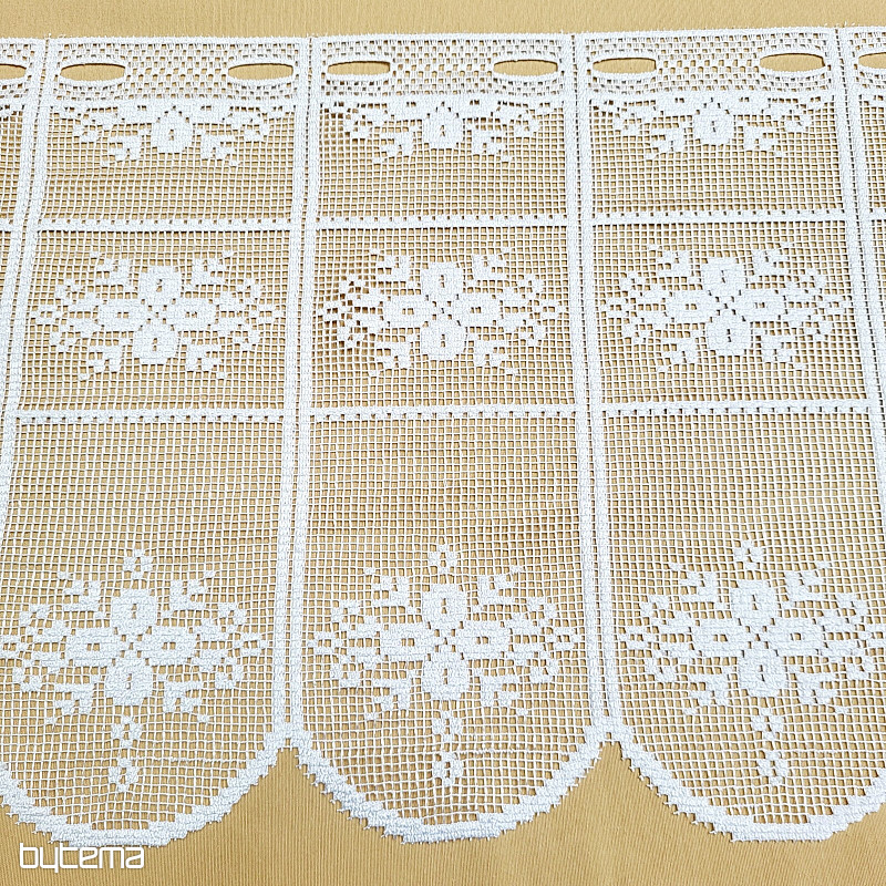 Buntglasvorhang OTYLKA WHITE