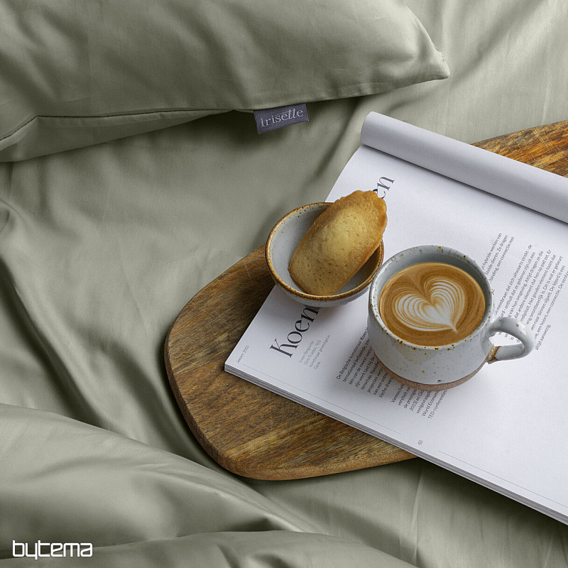 Satin-Kissenbezug - Salbei 32