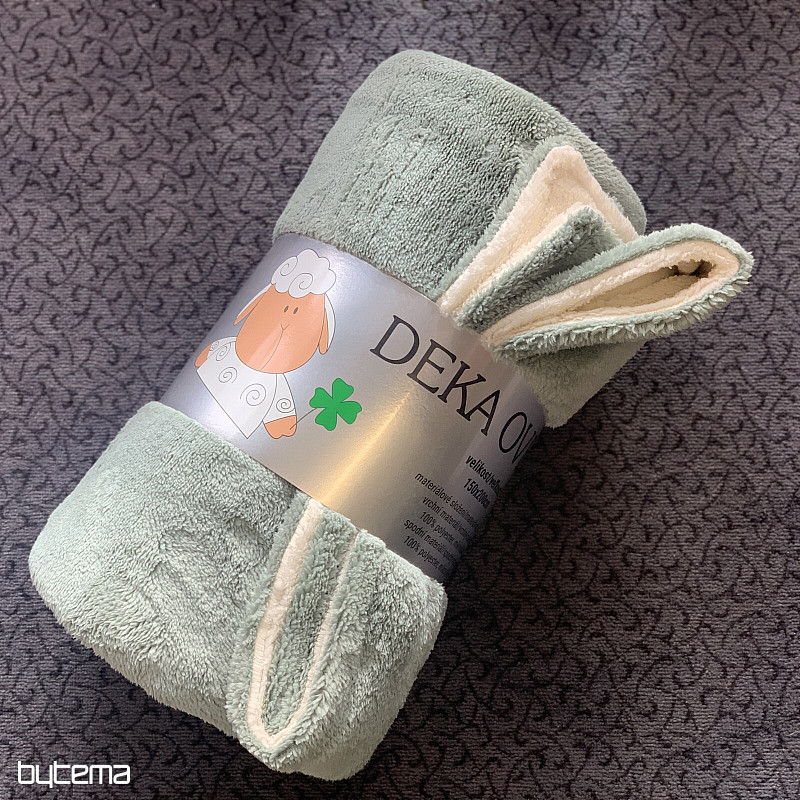 Schaf-Schaf-Decke SALBEIGRÜN