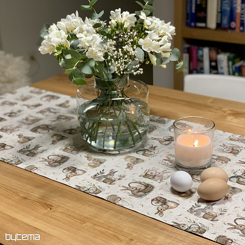 Ostertischdecke HASE GESEGNET