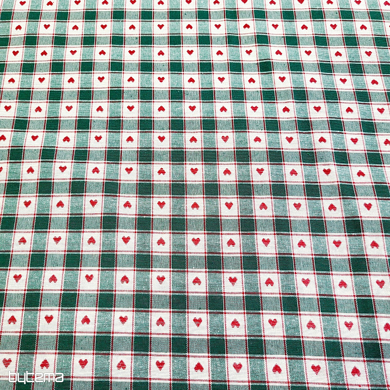 Dekorativer Stoff MAXI CORET grün