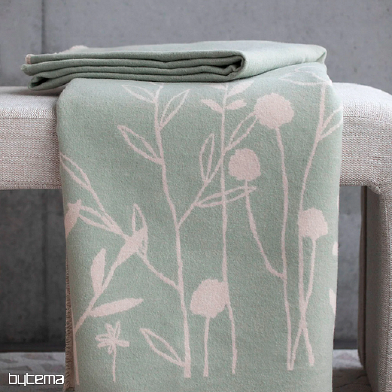 Decke AMBER FLOWERS Menthol