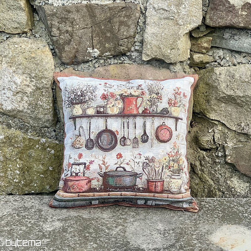 Wandteppich-Kissenbezug KÜCHE