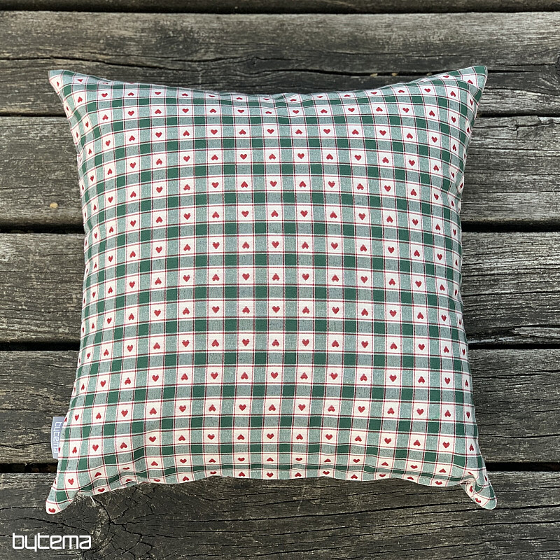 Dekorativer Kissenbezug MAXI CORET grün