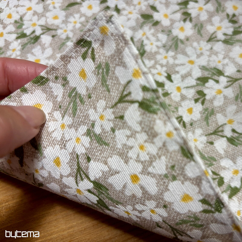Platzset WEISSE BLUMEN
