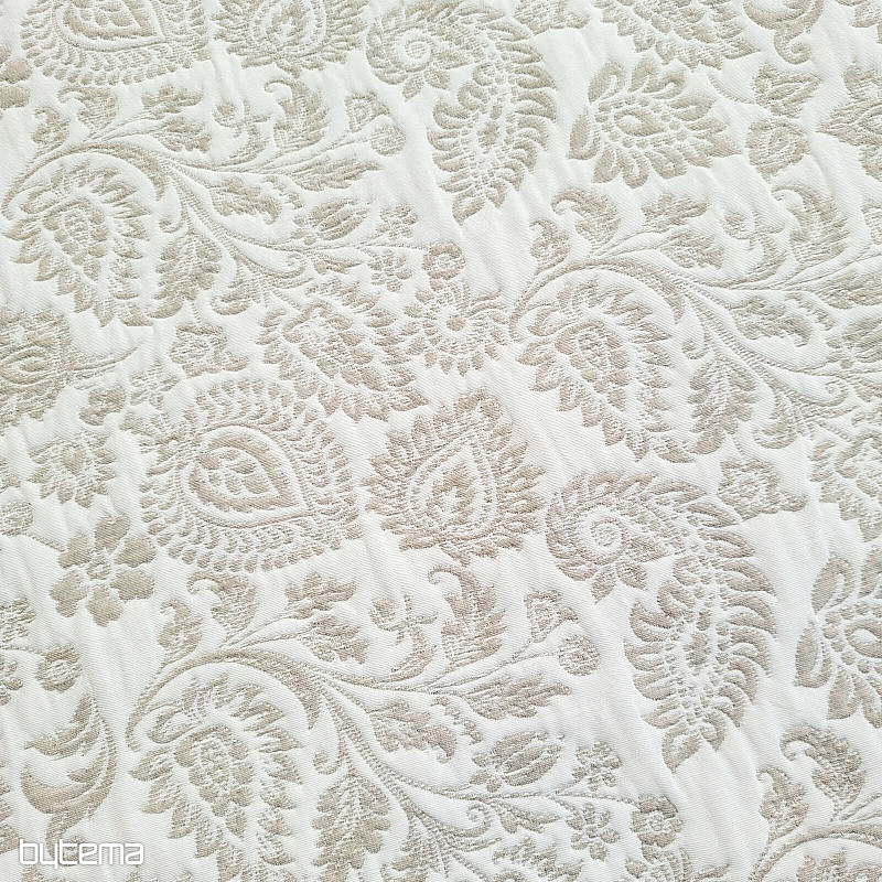 Dekorativer Stoff COSTA FLOR BEIGE