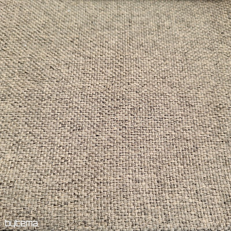 Einfarbiger Designer-Dekorstoff DIM OUT GERSTER 77045/0040 Dunkelbeige