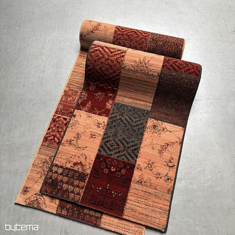 Luxuriöser Wollläufer ROYAL PATCHWORK Creme