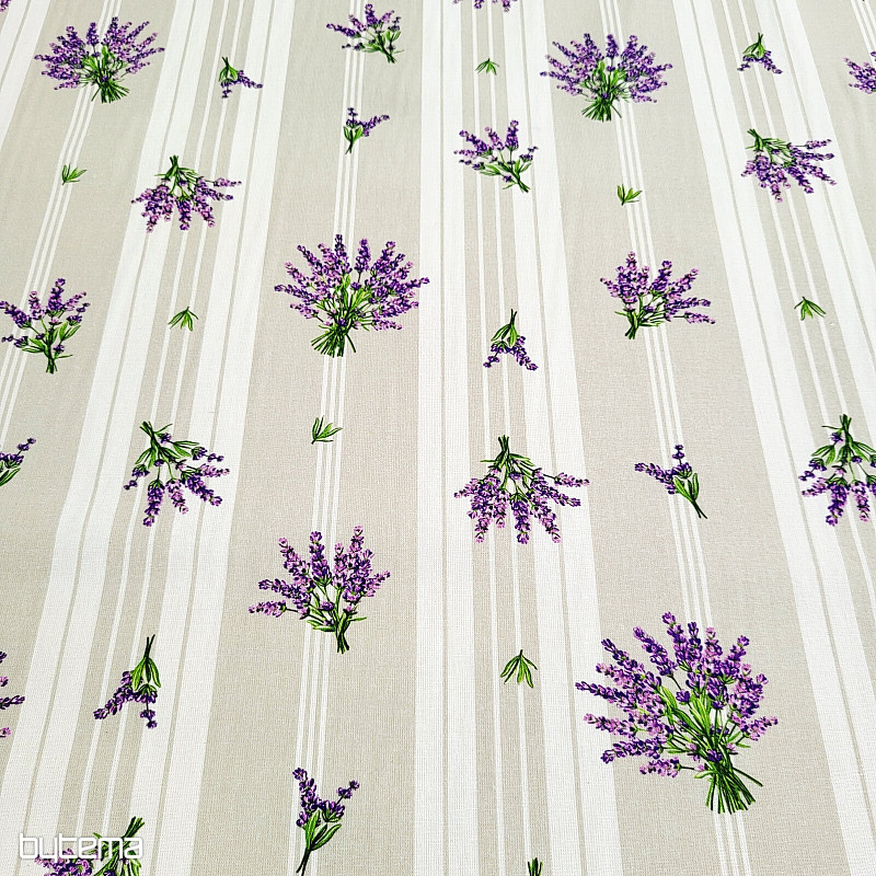 Dekorativer Stoff LAVENDEL PROVENCE