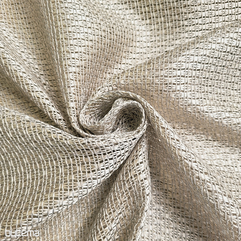 Luxusvorhang GERSTER 11897/330/0040 dunkelbeige