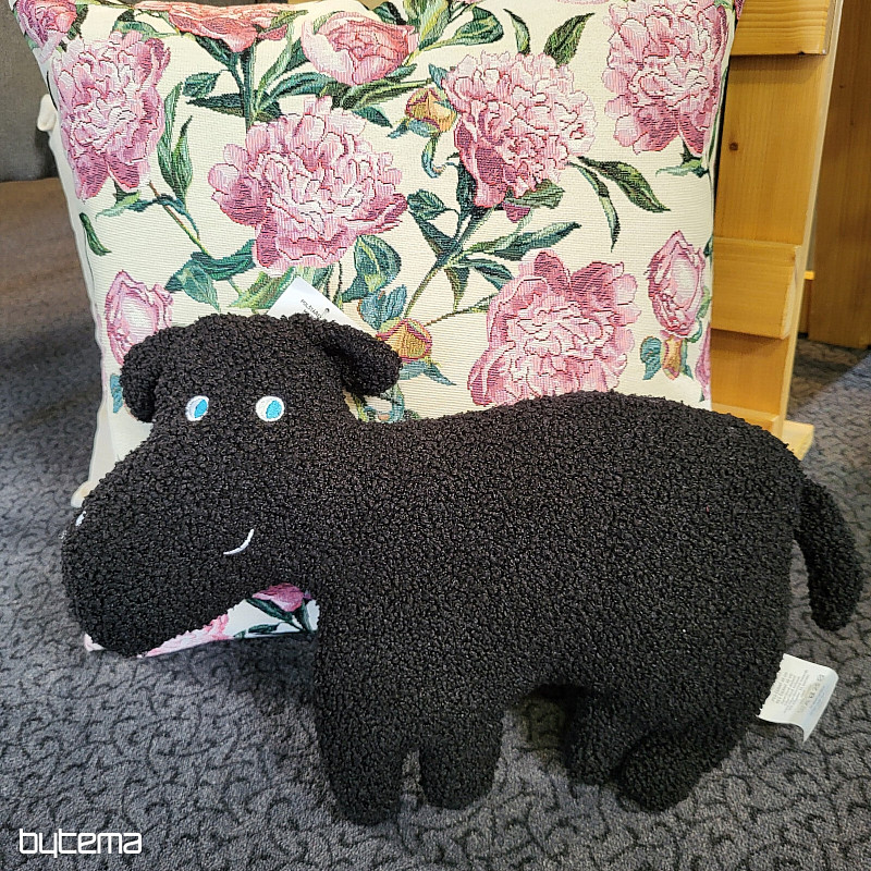 Plüschtier SCHWARZER HUND
