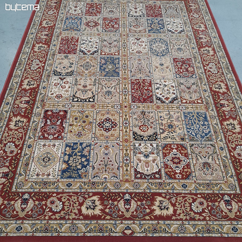 Wollteppich ORIENT klassisch alt-pink