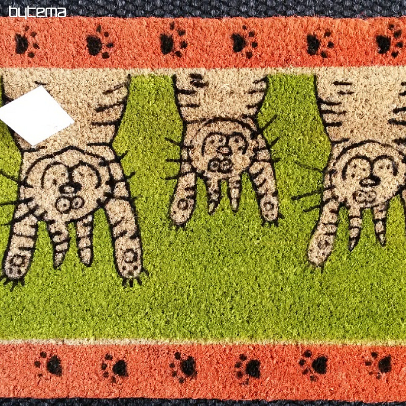 Fußmatte Orange Katzen