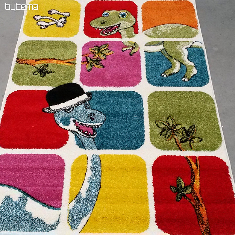 Kinderteppich DINO Stückware