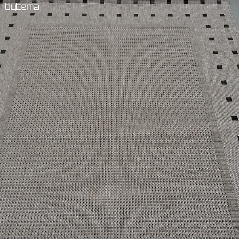 Schnallenteppich FLOORLUX 20329/04 silber-schwarz