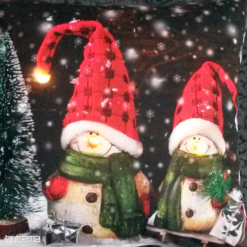Kissenbezug WEIHNACHTEN ELF mit  LED leuchtet 40x40