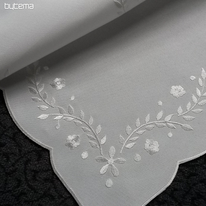 Bestickten Tischdecken Weiße Blume