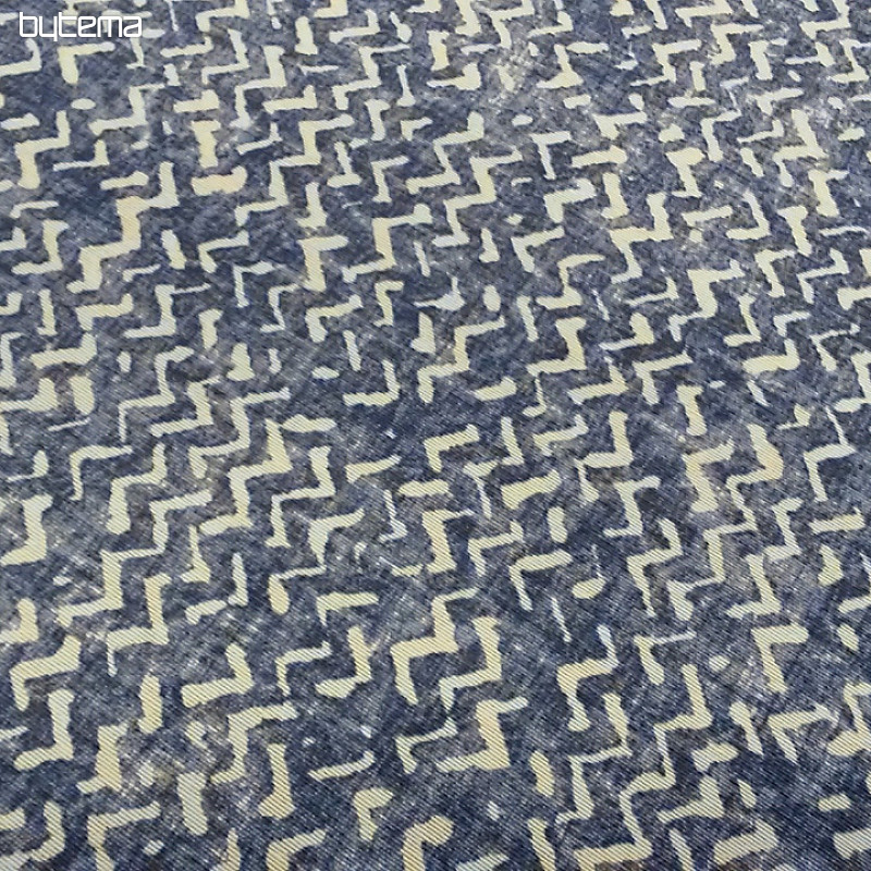Dekorationsstoff ONDAS blau