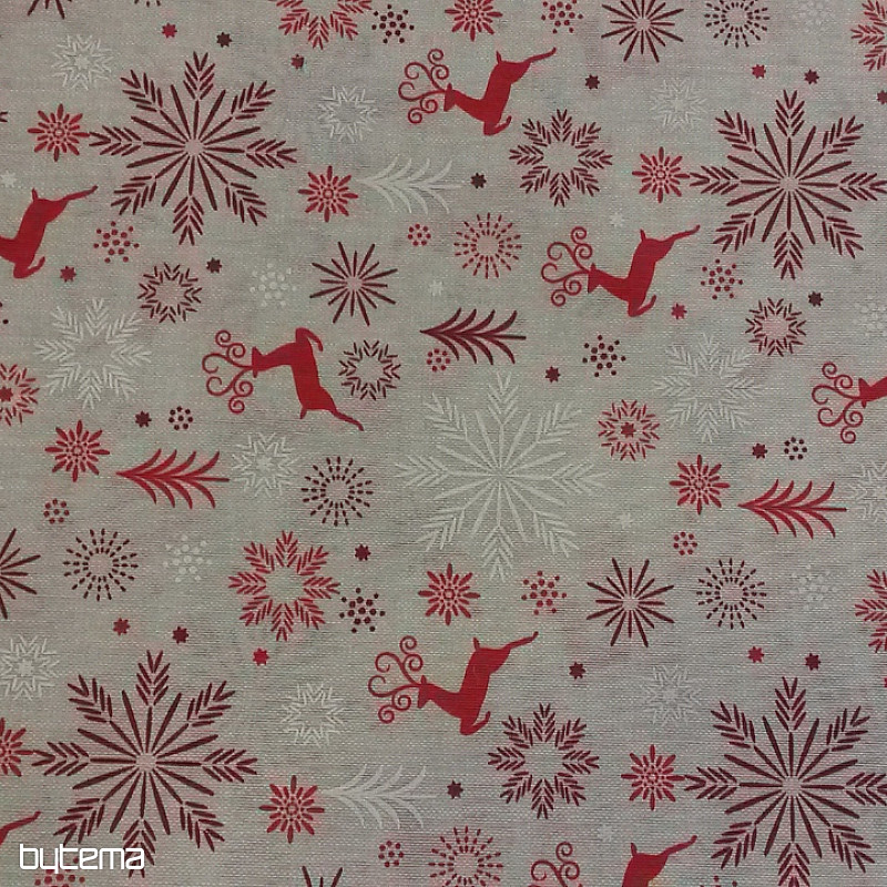 Weihnachtsdekorativer Stoff RENTIER