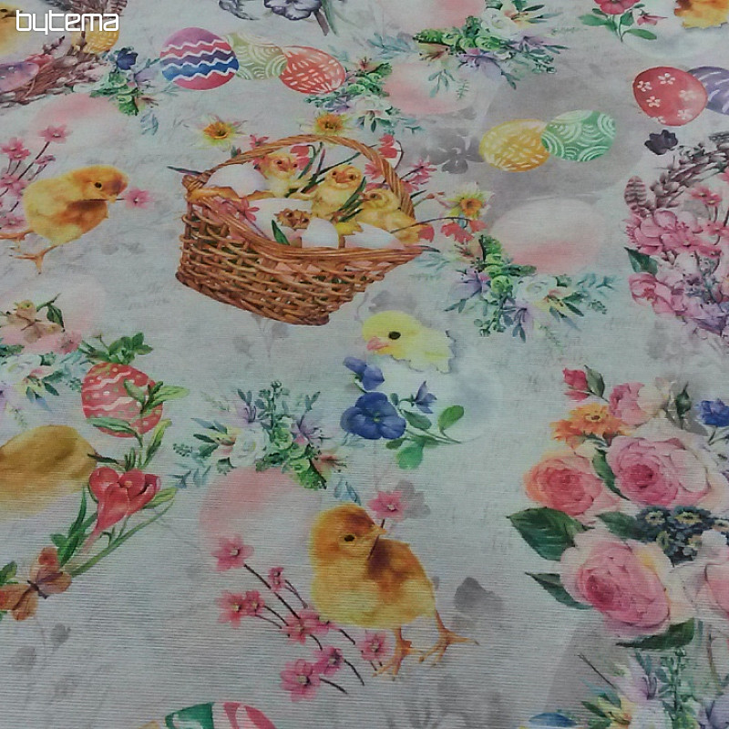 Dekorationsstoff OSTERN Hühner