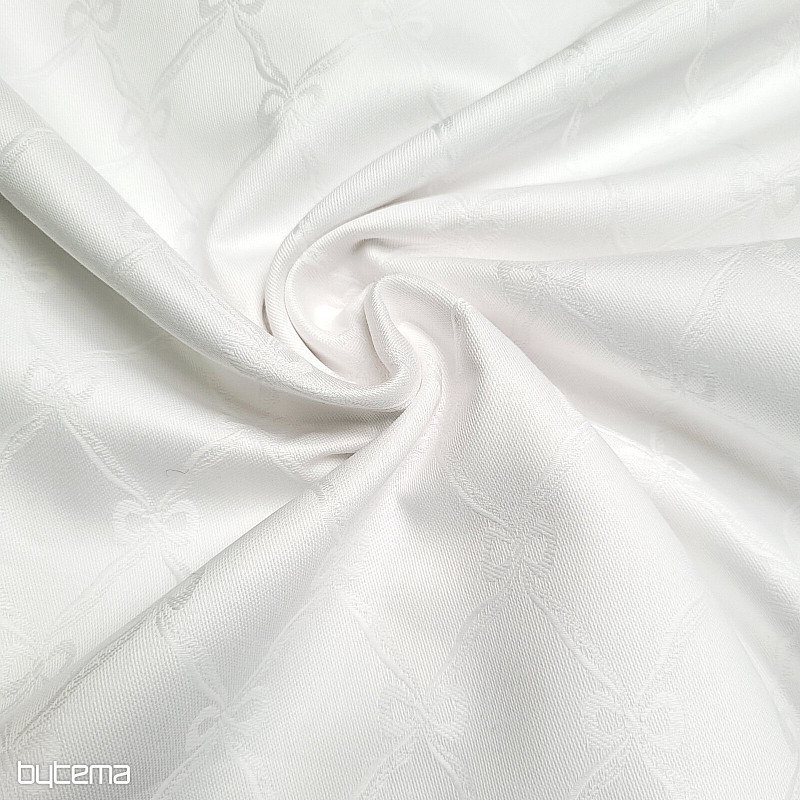 Damast Meterware GARBO Bandschleife