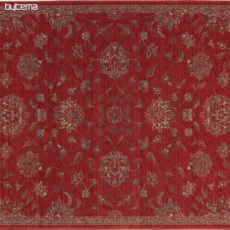 Wollteppich DJOBIE classic rot