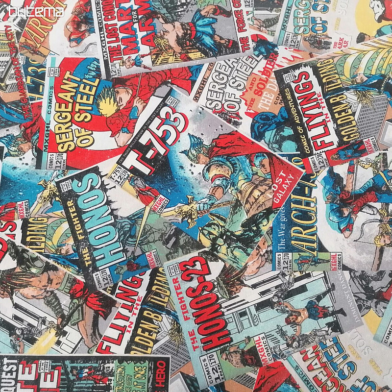 Design Dekostoff KOMIKS FICTION