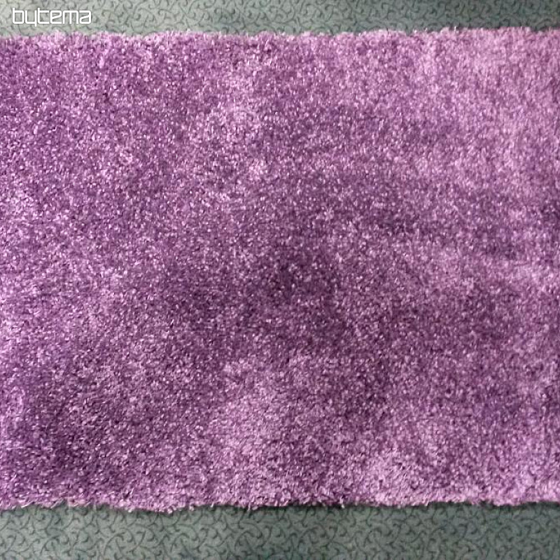 SHAGGY Teppich Hochflor lila