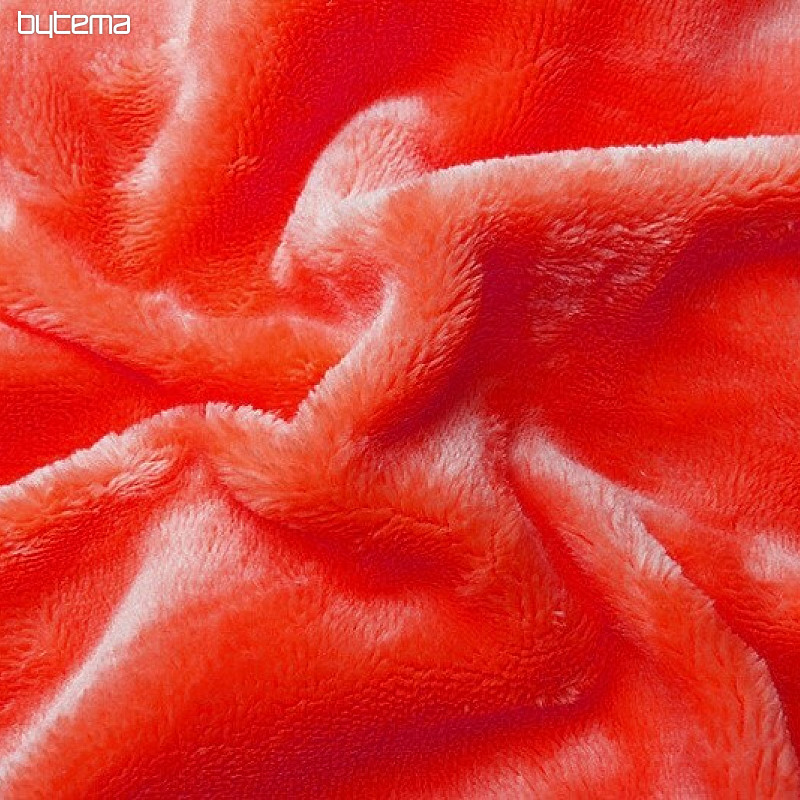 Mikroflanell-Laken SLEEP WELL rote Grapefruit