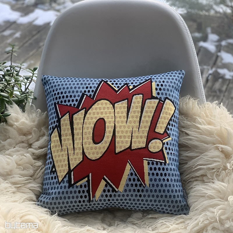 COMICS WOW Gobelin-Kissenbezug