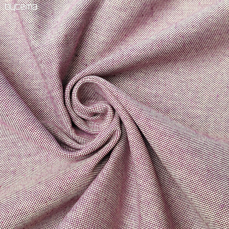 Dekorationsstoff LINEN PASTEL purpurnem 62