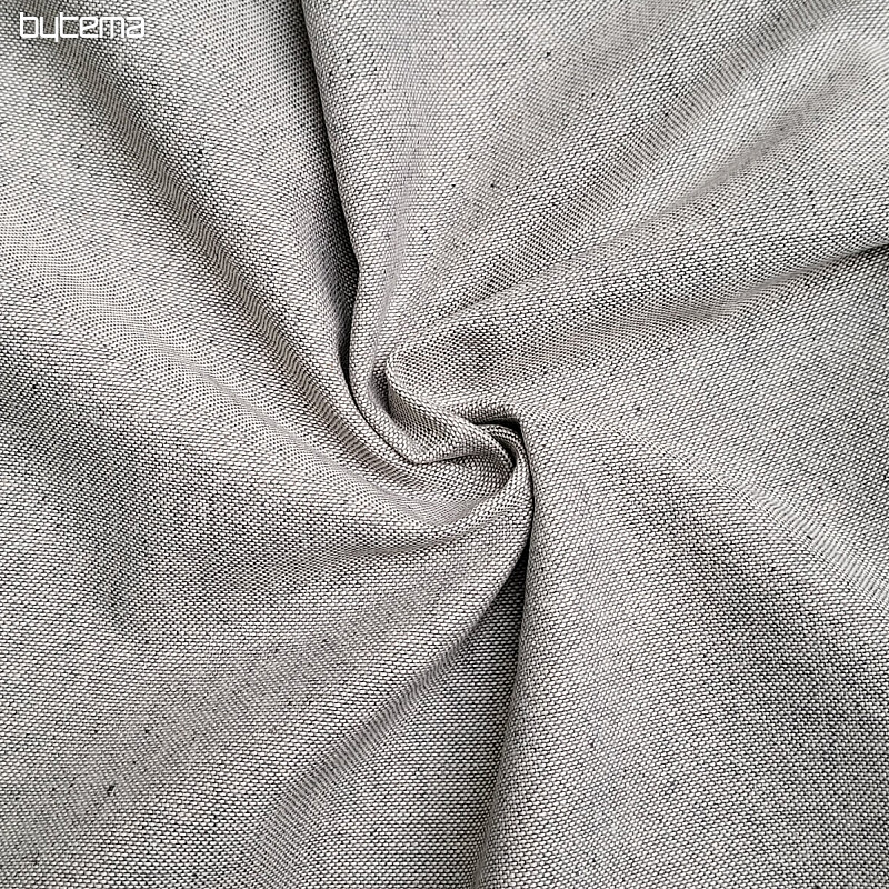 Dekorationsstoff LINEN PASTEL grau 72