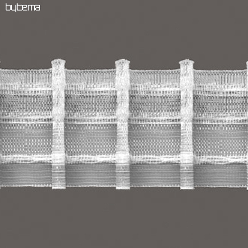 Gardinenband für Gardine 5 cm, 1:2