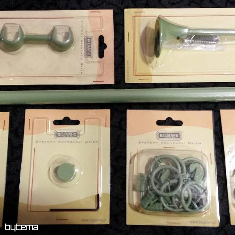 Gardinenstange grün