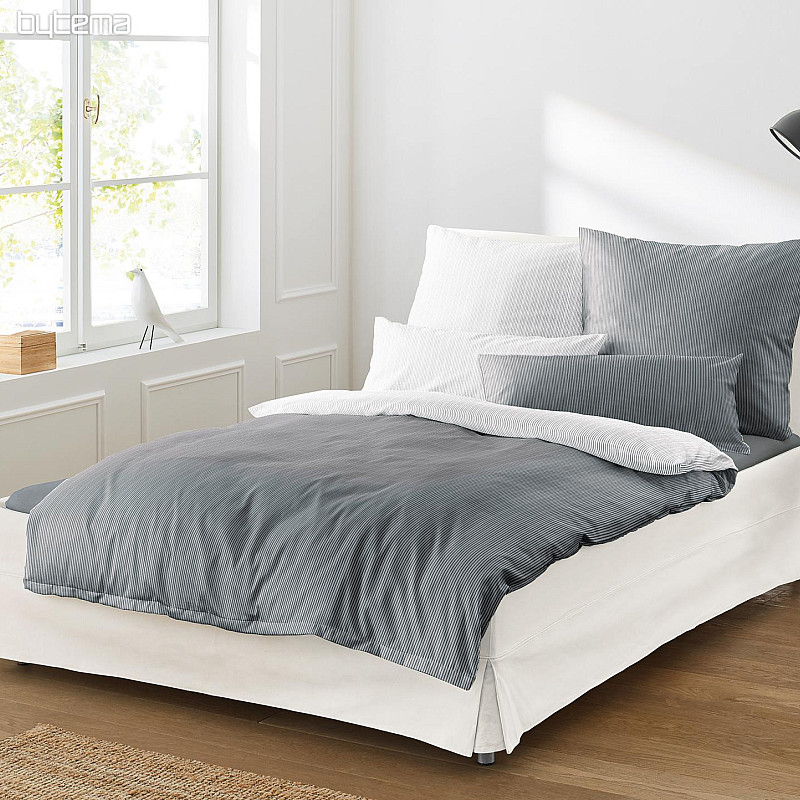 Moderne Design-Bettwäsche LINEA grafit 12