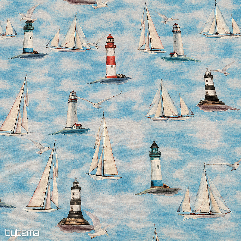 Dekorationsstoff BERMEO LEUCHTTURM 101