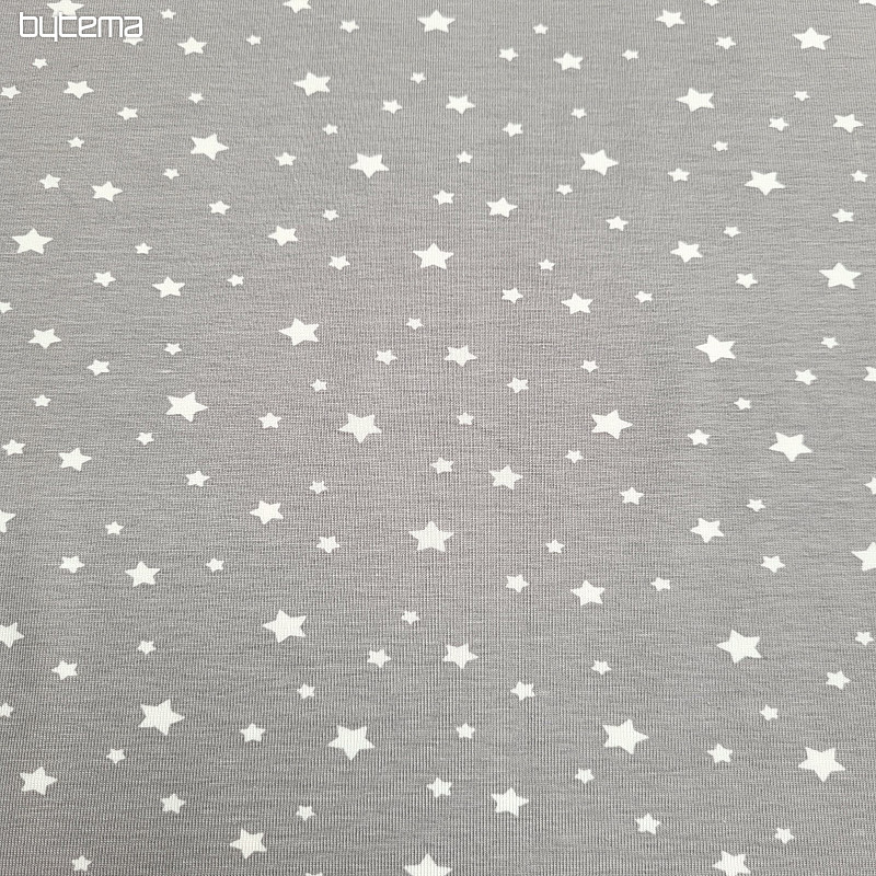 Baumwollstrick ZETOILE STARS GREY
