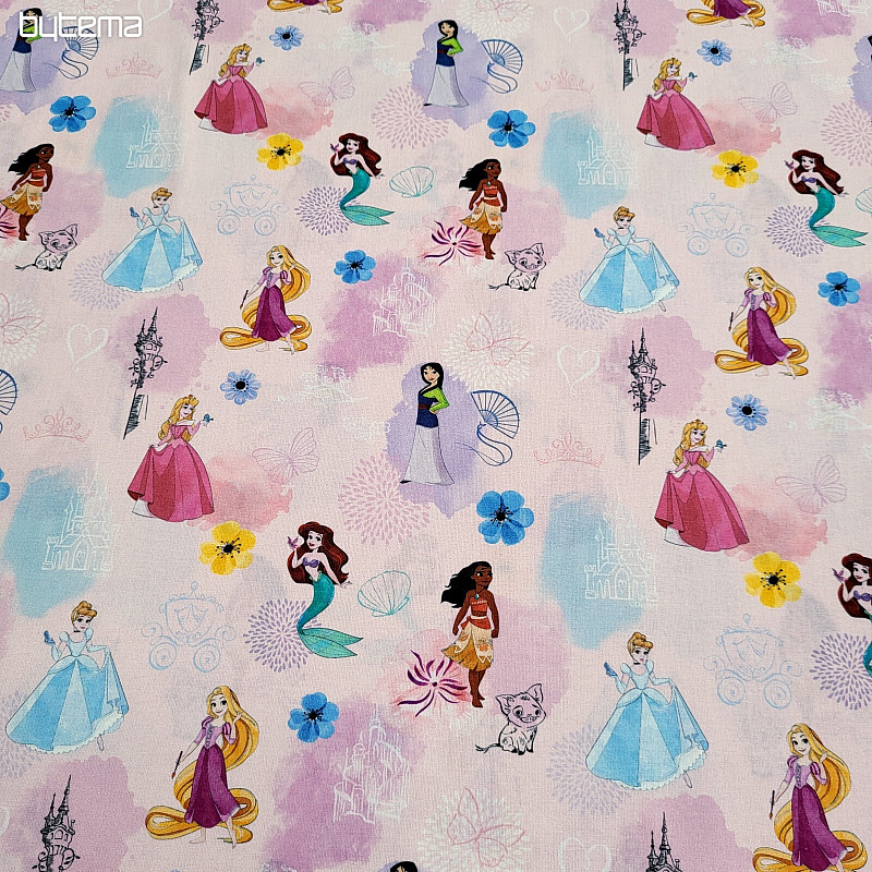 Baumwollstoff PRINZESSIN