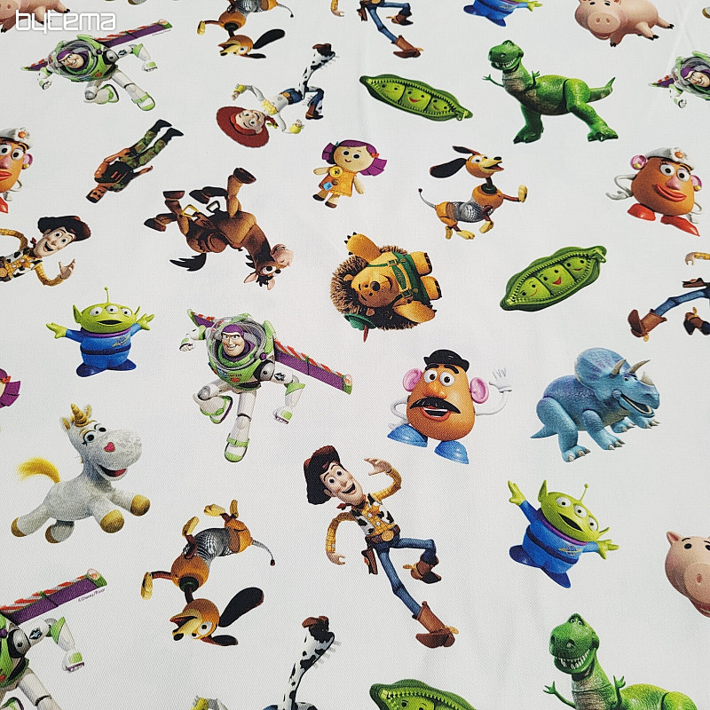 Kinder Dekostoff TOY STORY groß