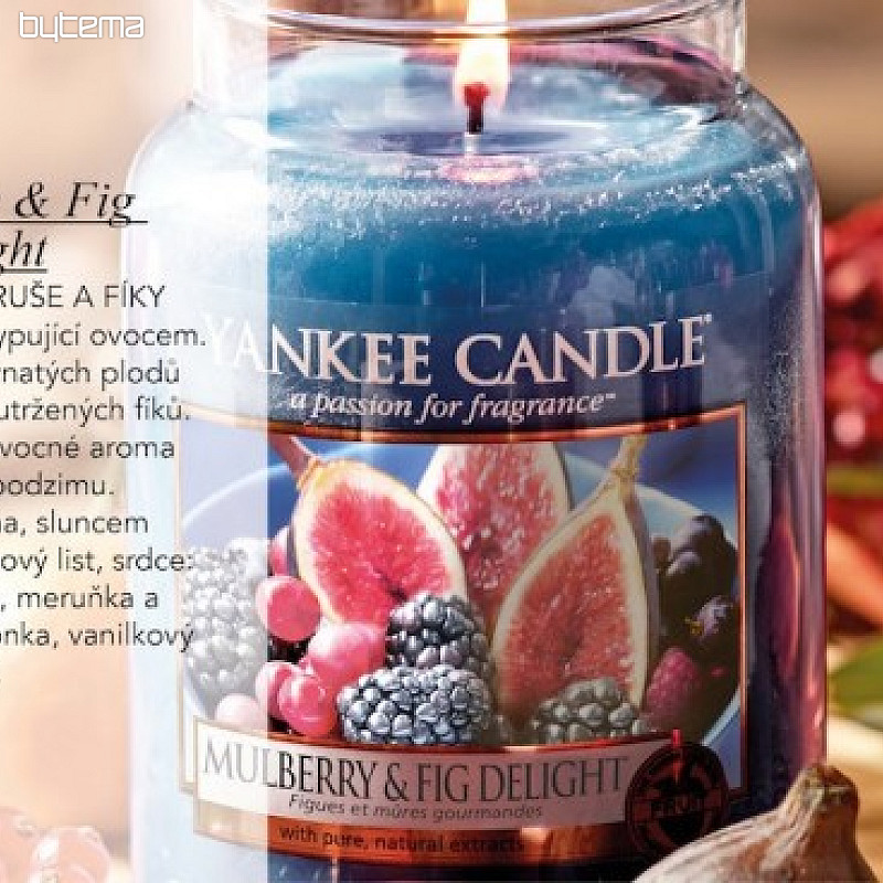 Kerze YANKEE CANDLE Duft MULBERRYFIG DELIGHT